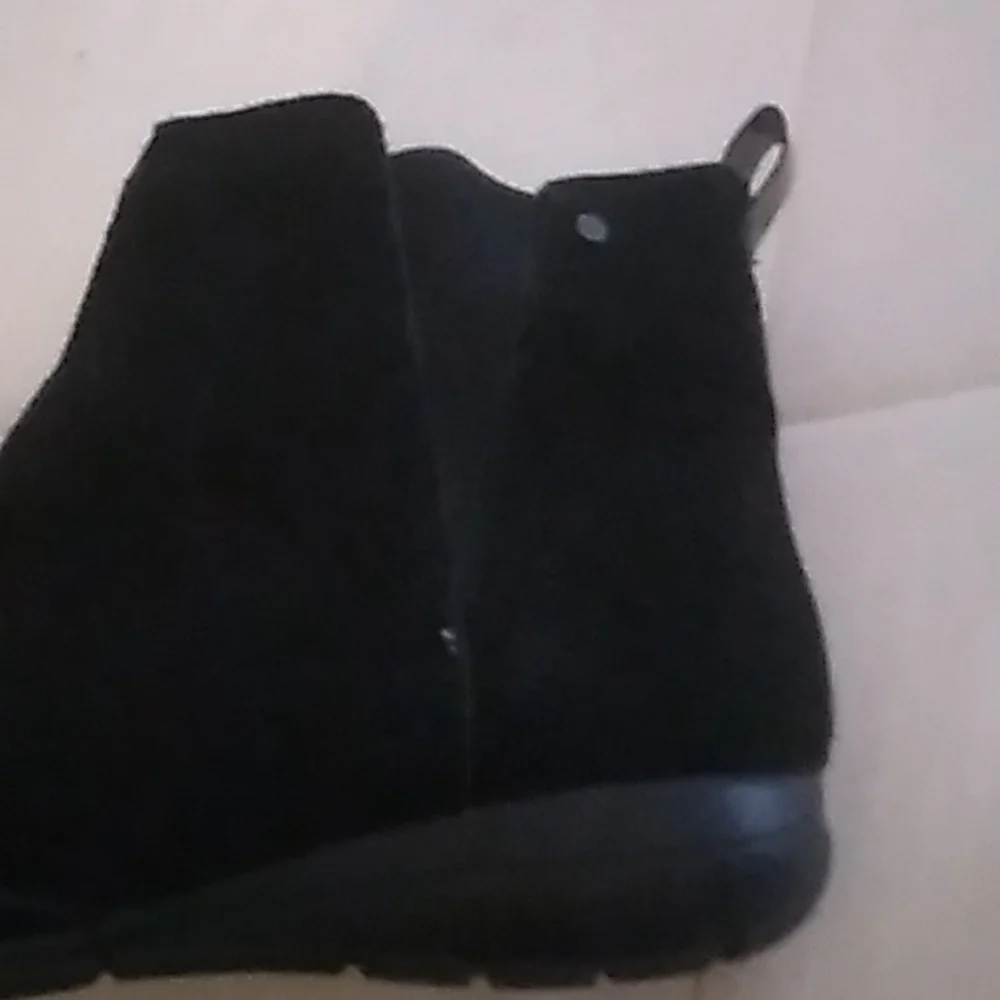 Black Ankle Booties - Picture 2 of 4